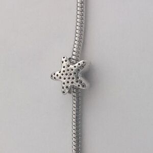 Silver Starfish‎ Charm for Pandora Style Bracelet